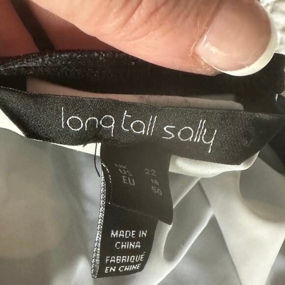 NWOT Long Tall Sally Two Piece Polka Dot Tankini Sz. 16 - Picture 6 of 6